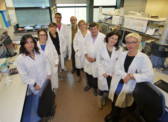 The research team of Rosa Noguera.